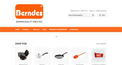 Desktop Screenshot of berndes-cookware.com